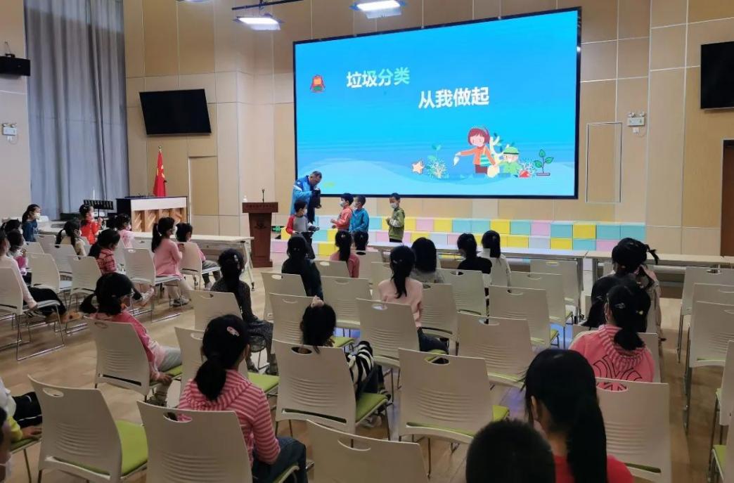 生活垃圾分类宣传走进河西区小学校园